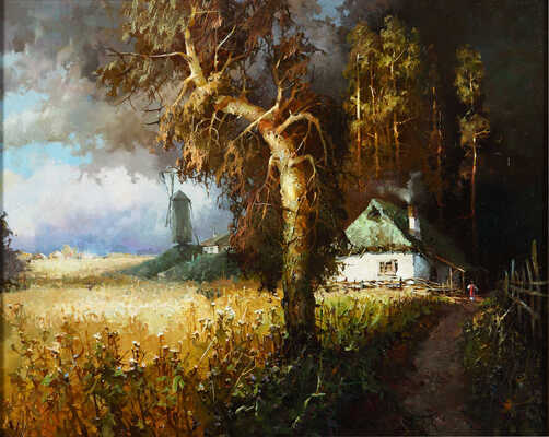 Быков Виктор Александрович. Перед грозой